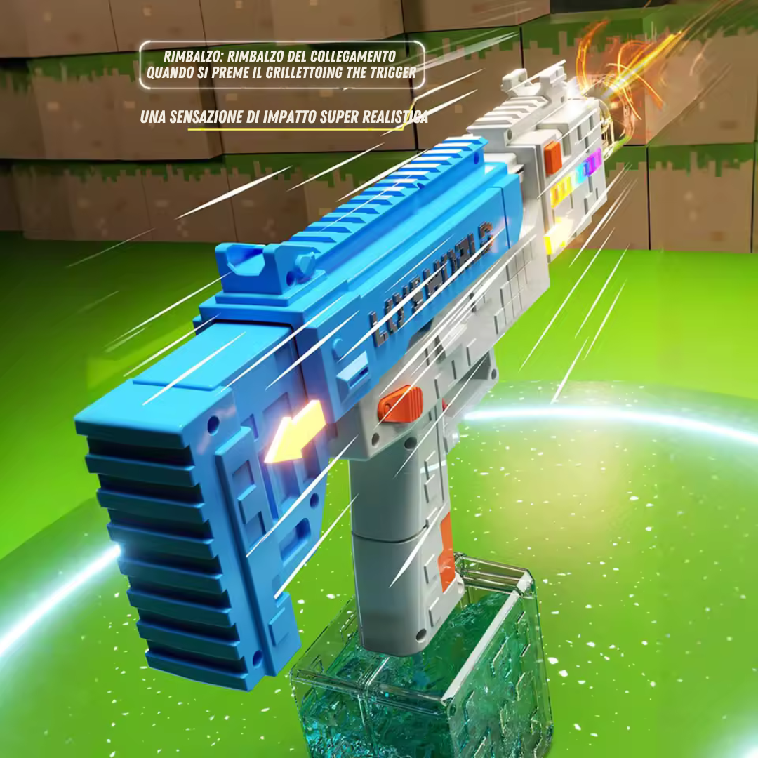 Pistola ad Acqua Elettrica di Minecraft