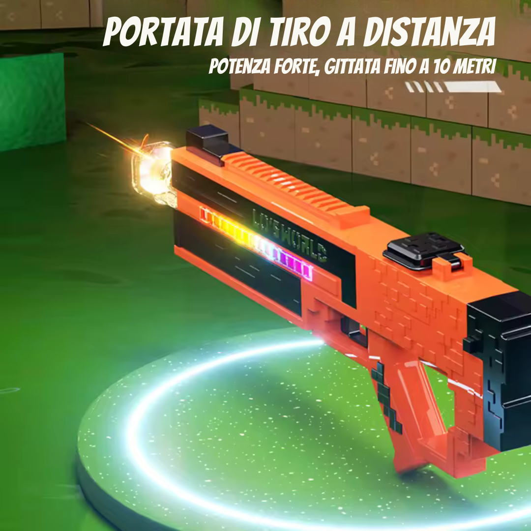 Pistola ad Acqua Elettrica di Minecraft