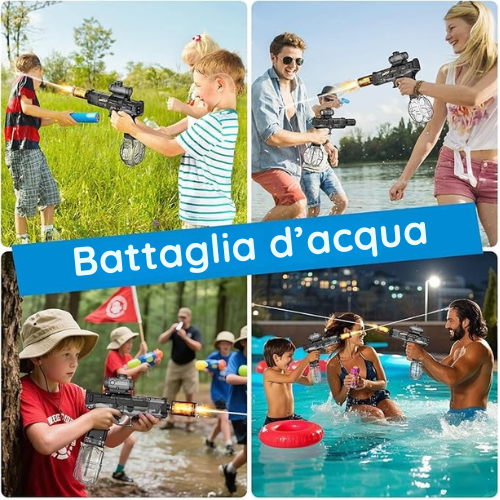 Pistola ad acqua elettrica